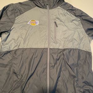 Lakers Columbia hooded rain jacket